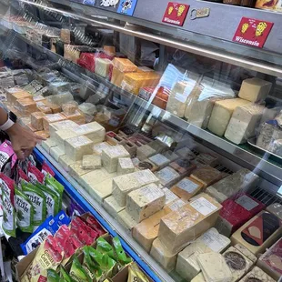 Cheese selection