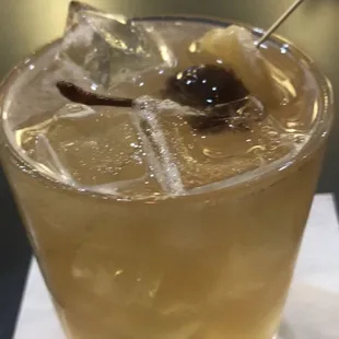 BierMarkt Old Fashioned cocktail.