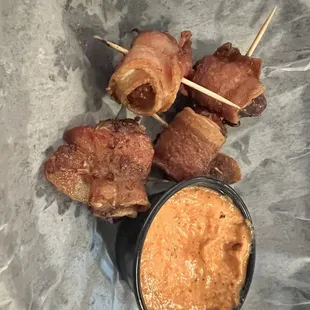 Bacon Wrapped Dates