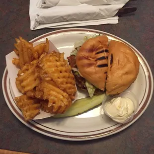 Wiener schnitzel  sandwich.