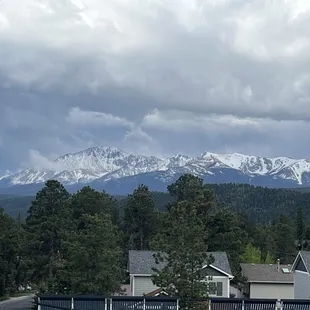 outside