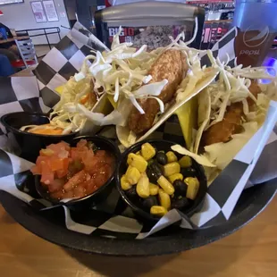 Fish taco lunch special