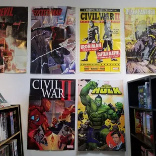 Lots of comic book posters here (many awesome Marvel ones)