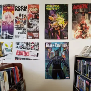 Lots of comic book posters here (many awesome Marvel ones)
