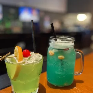 Midori sour //  Netflix and chill