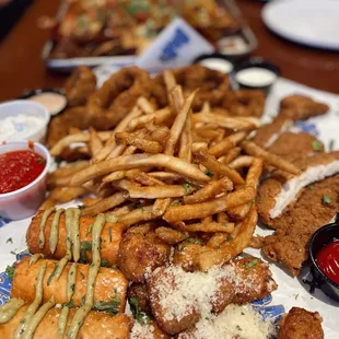Grand slam platter