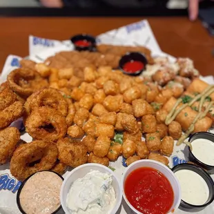 Grand slam platter