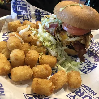 Peanut Butter Bacon Burger
