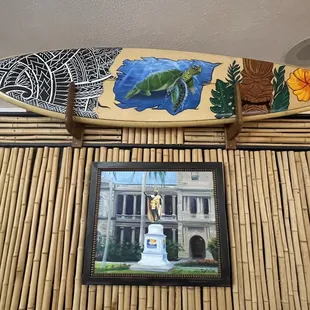 King Kamehameha Statue in front of the Palace in Oahu