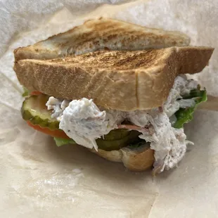 Chicken salad sandwich