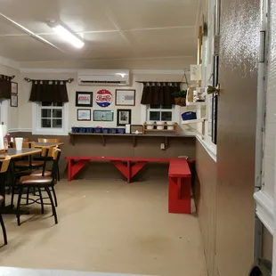 a dining area