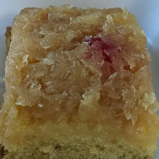 Upside down pineapple cake