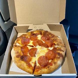 Mini double pepperoni, excellent!