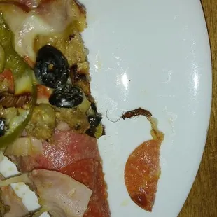 Not a topping I want on my pizza.