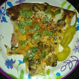 I guess the plus side here is that we got to taste it while it was still hot and not reheated like it will be tomorrow...