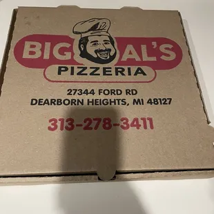 Large Pizza Box