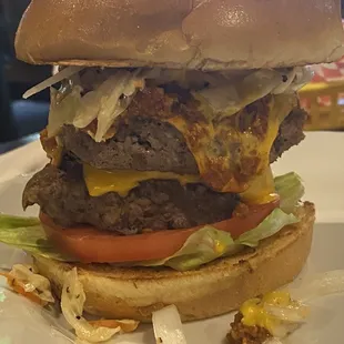 Dumpster burger