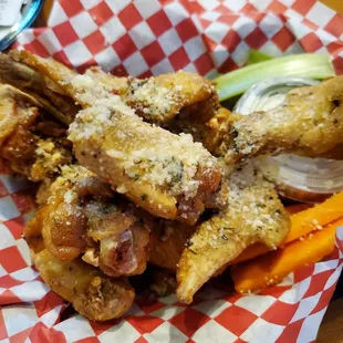 Parmesan wings