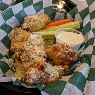 Parmesan garlic wings