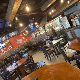 Inside, cool place