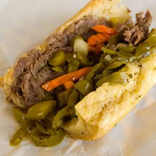 Italian Beef with Giardiniera