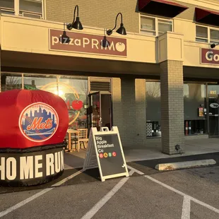 Our location, INSIDE Worthington Pizza Primo.