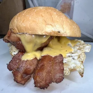 Bodega sandwiches , bacon
