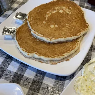 Two pancakes