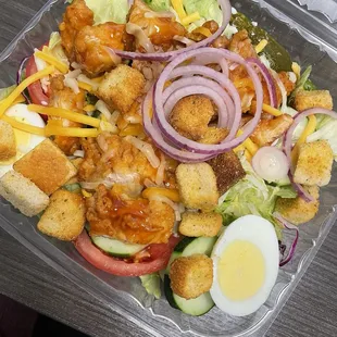 Crispy Chicken Salad