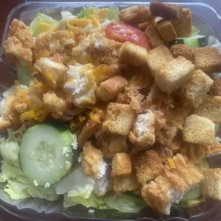 Crispy chicken salad