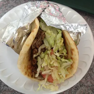 Steak &amp; Cheese Pita