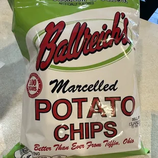 Ohio's very own Ballreich's potato chips
