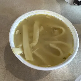 Chicken noddle soup-very good