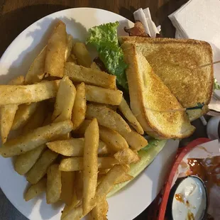 BLT with fries.