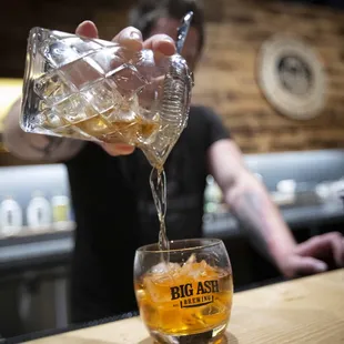 Full cocktail and craft spirits bar!