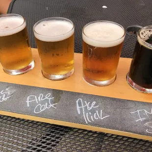 Beer flight