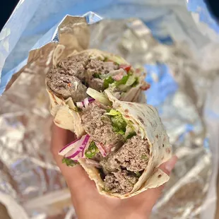 Beef Kofta Wrap (08/2022)