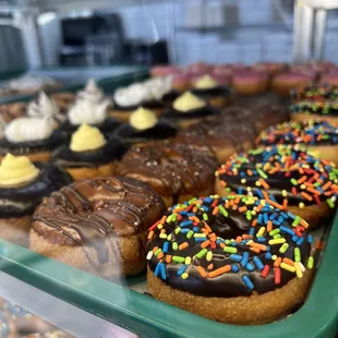 a variety of doughnuts