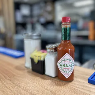 Tabasco sauce is sponsor them