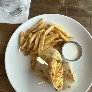 Breakfast wrap