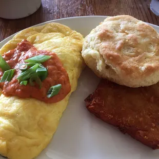 BLT omlette