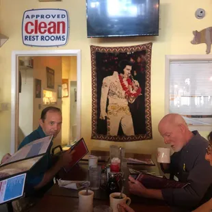 Breakfast with Elvis
