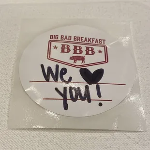 We love BBB!