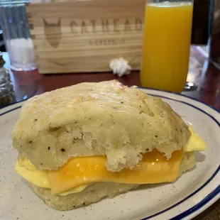 Big Bad Biscuit Sandwich