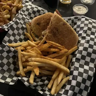 The Zev brisket sandwich