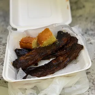 Half Rack Beef Ribs with Sweet Sauce