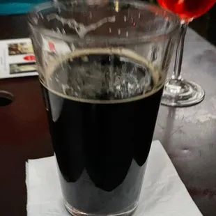 Stout on the happy hour menu