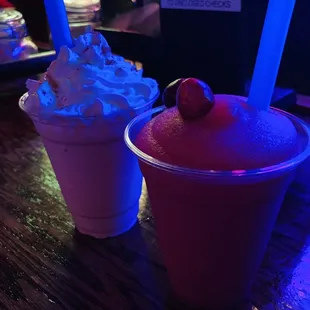 Frozen concoctions! And so reasonable $