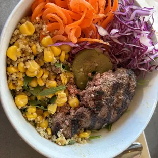 Burger bowl