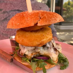 French Moo Burger